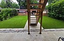 artificial grass installed in Toronto backyard