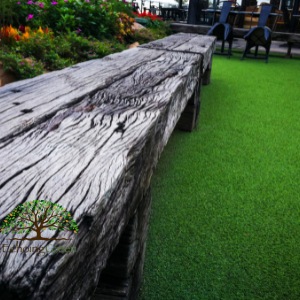 artificial grass for backyards carpet and bench