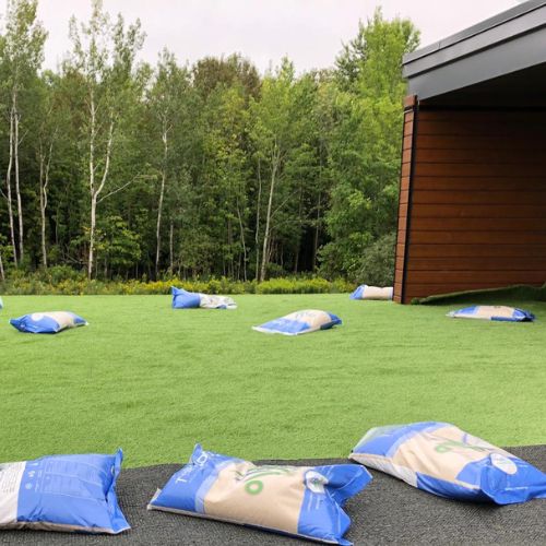 artificial grass installation