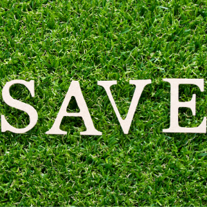 save money with artificial grass