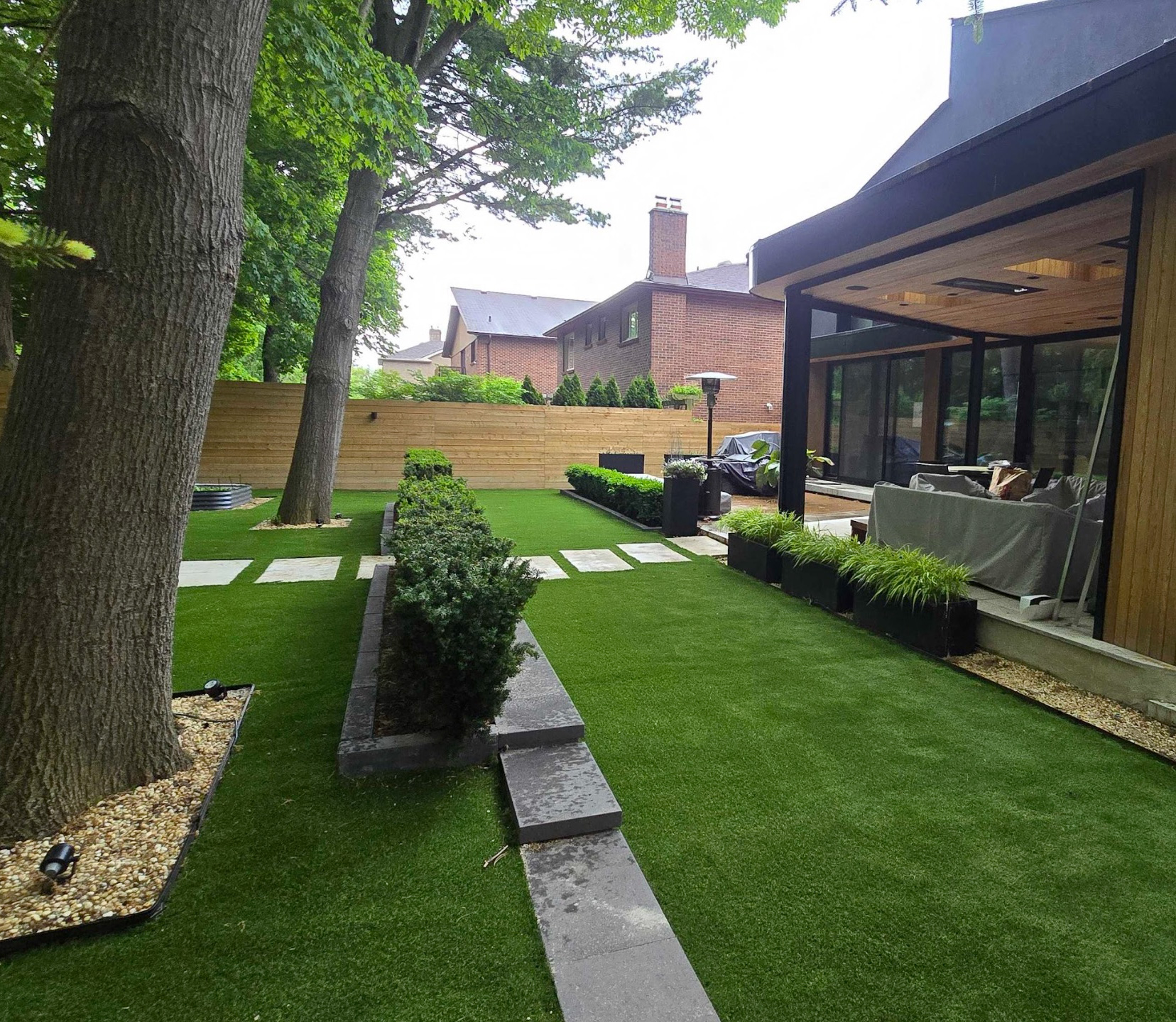 artificial grass installation