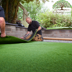 artificial grass installation for backyards 