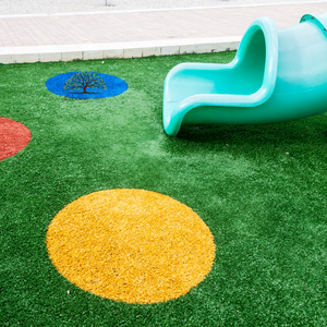 artificial grass for playgrounds